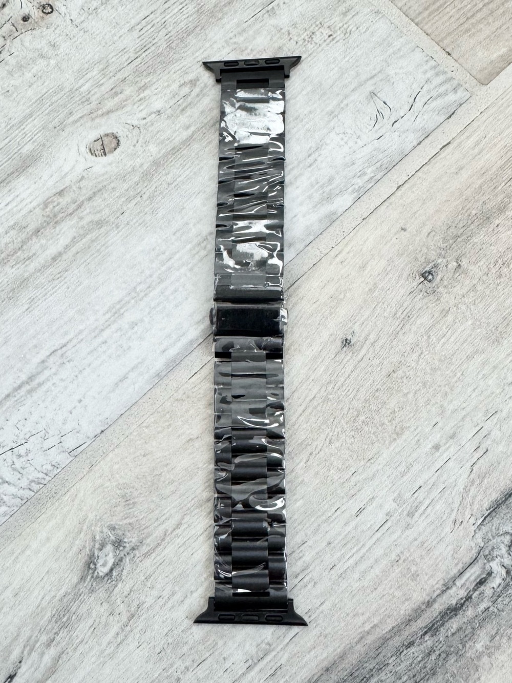 My Pretty Strap Classic Black Stainless Steel Watch Band